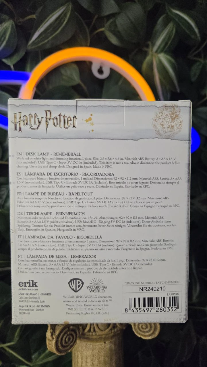 Lâmpada de mesa Harry Potter Rapeltout (Remembrall) – photo 4
